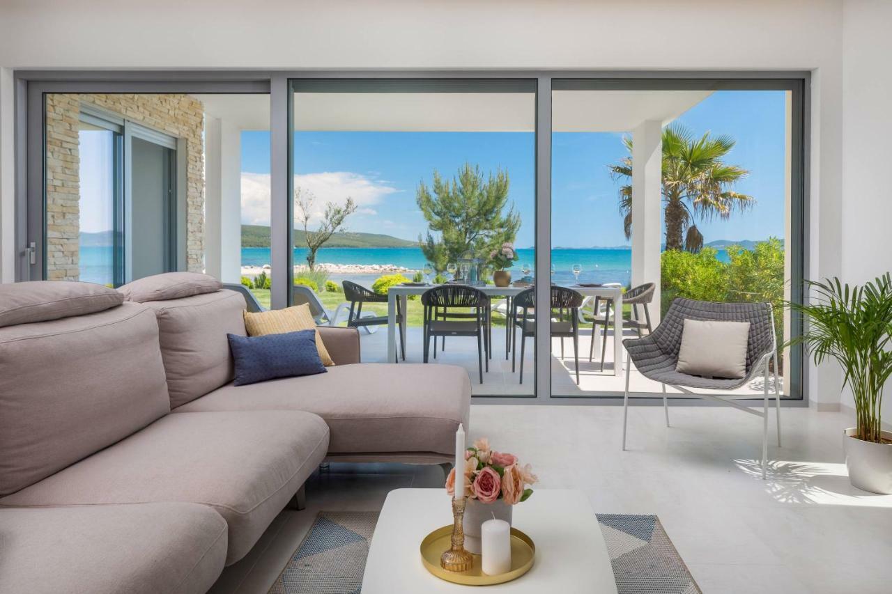 Luxury Design Beach Front Apartment Sukošan Esterno foto